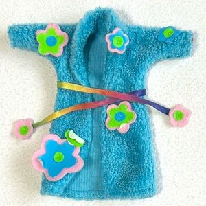 4/$20 Barbie Doll Clothes Vintage 1999 Teen Skipper Pyjama Fun Plush Bath Robe